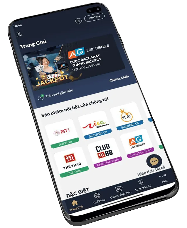Giao diện thân thiện của vn8 app